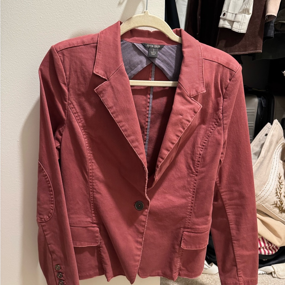 H&M Dark Red Blazer